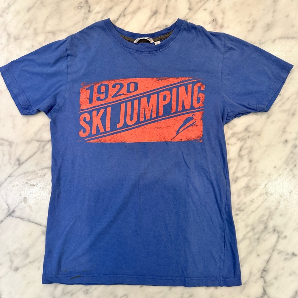 Lake Placid Ski Jumping t-shirt by Camp David - Adult Small